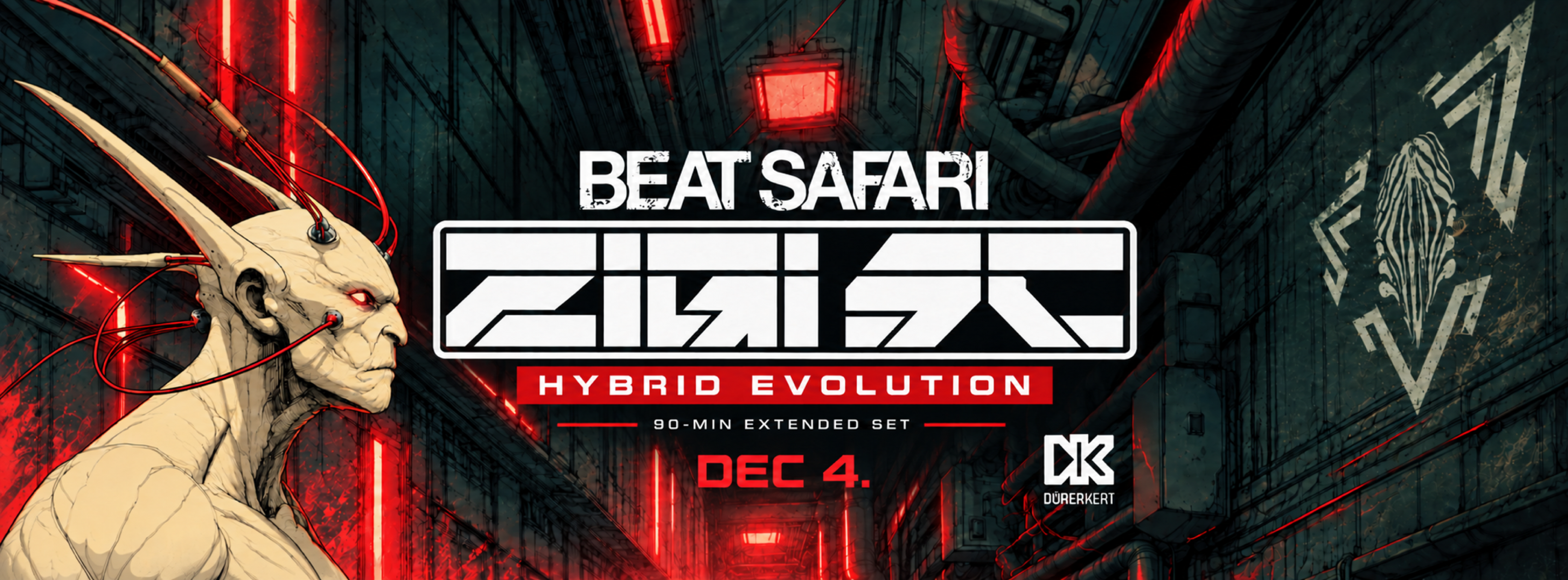 Beat Safari: ZIGI SC // HYBRID EVOLUTION — eseményborító